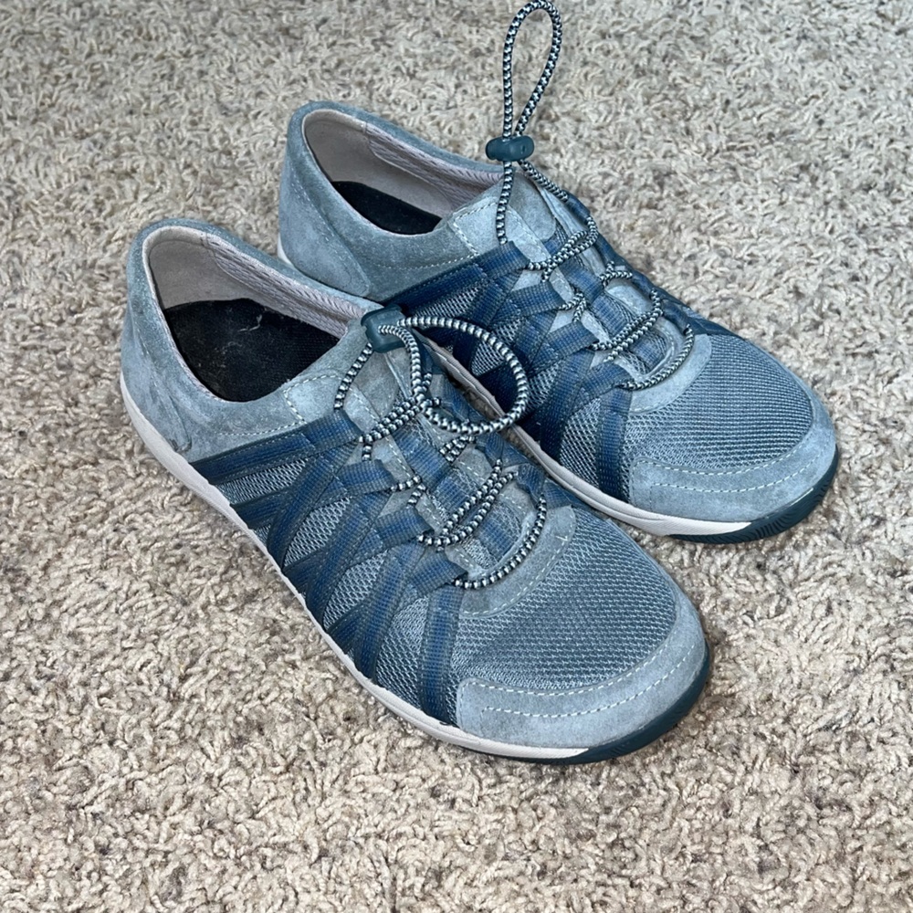 Dansko Honor Suede Blue Women Sneakers